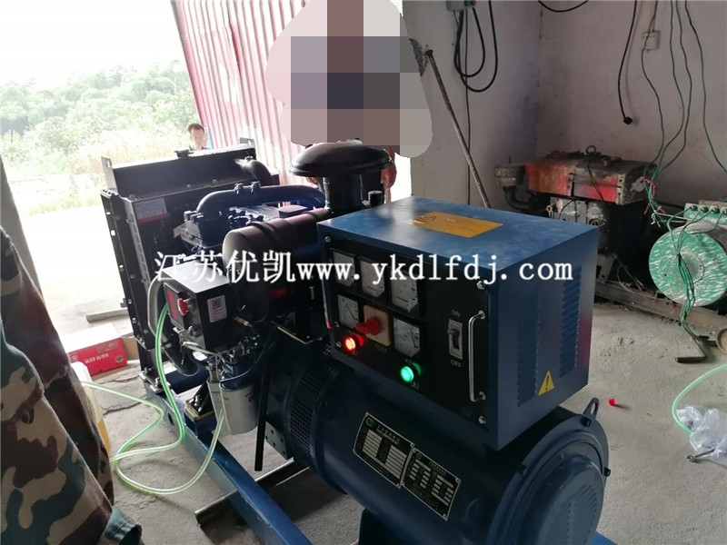 2020年7月13日，50KW玉柴發(fā)電機組交付廣西貴港某養(yǎng)殖場使用
