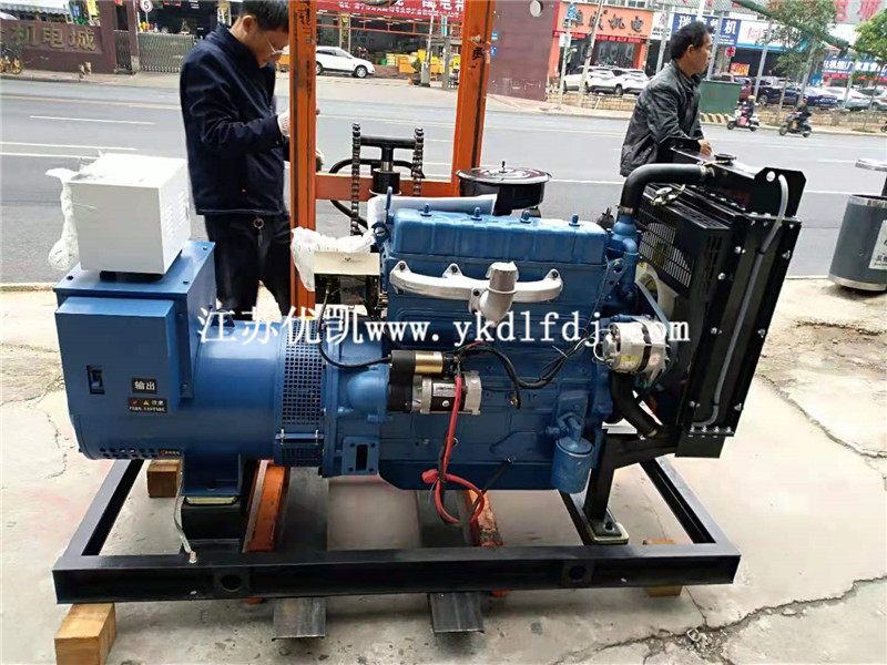 2021年4月5日，養(yǎng)殖客戶來拉走一臺30KW濰柴發(fā)電機(jī)組