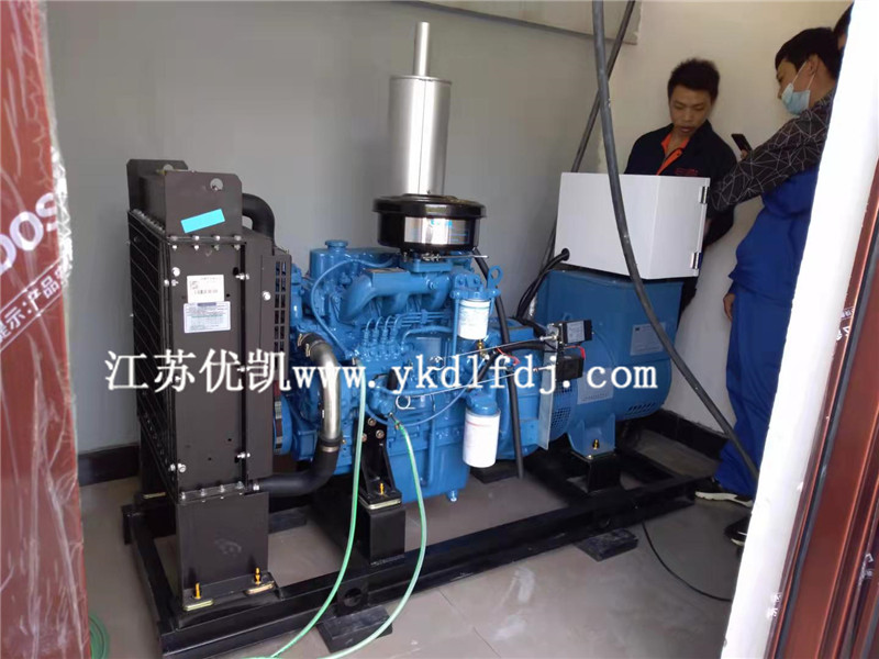 2021年10月26日，玉柴30KW自動(dòng)化柴油發(fā)電機(jī)組交付石油公司使用