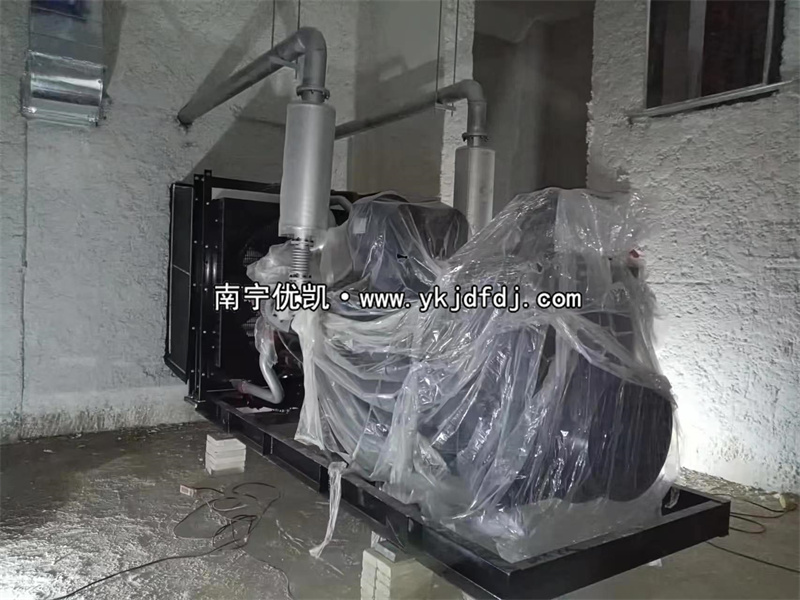 2023年5月19日，上海凱普700kw柴油發(fā)電機組到貨安裝完成